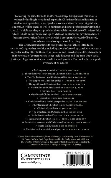 Produktbild: The Cambridge Companion to Christian Ethics