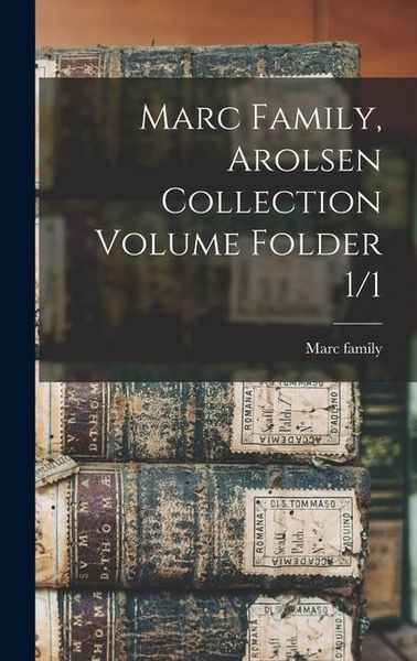 Produktbild: Marc Family, Arolsen Collection Volume Folder 1/1
