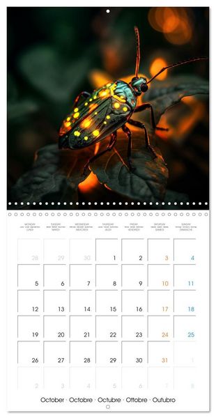 Produktbild: &Eacute;clats naturels (Calendrier mural carr&eacute; 2026 30x30 cm) Calendrier double avec une page pour vos prises de notes