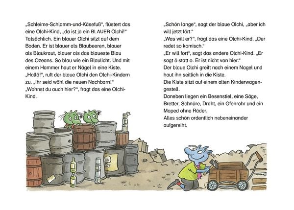 Produktbild: Die Olchis und der blaue Nachbar