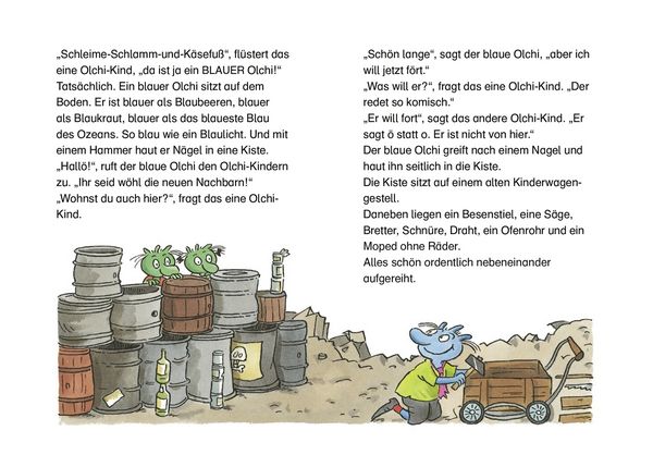 Produktbild: Die Olchis und der blaue Nachbar