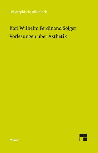 Produktbild: Vorlesungen über Ästhetik