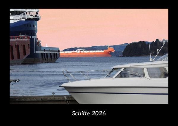 Produktbild: Schiffe 2026 Fotokalender DIN A3