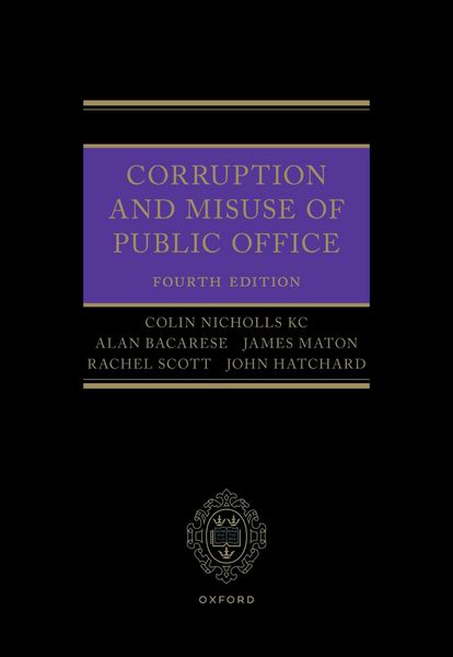 Produktbild: Corruption and Misuse of Public Office