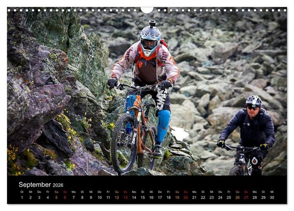 Produktbild: Mountainbike Freeride Momente (Wandkalender 2026 DIN A3 quer), CALVENDO Monatskalender