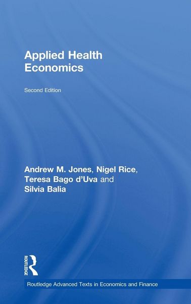 Produktbild: Applied Health Economics