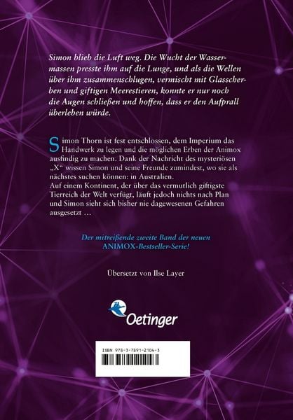 Produktbild: Die Erben der Animox 2. Das Gift des Oktopus