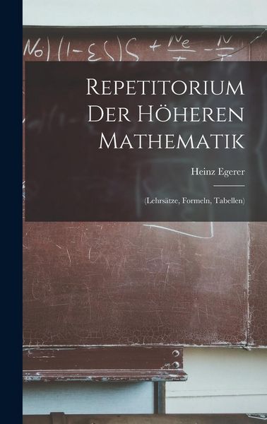 Produktbild: Repetitorium Der H&ouml;heren Mathematik