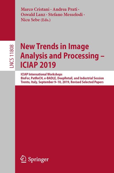 Produktbild: New Trends in Image Analysis and Processing - ICIAP 2019