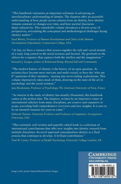 Produktbild: The Cambridge Handbook of Identity