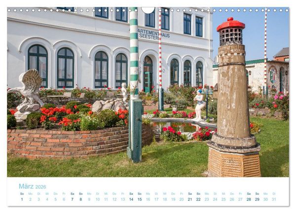 Produktbild: Moin Borkum (Wandkalender 2026 DIN A3 quer), CALVENDO Monatskalender