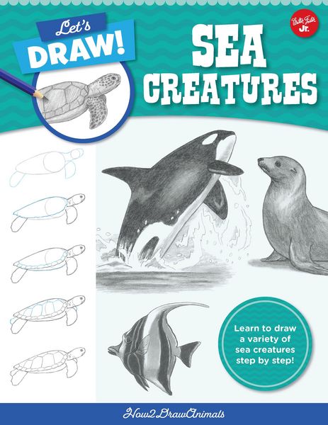 Produktbild: Let's Draw Sea Creatures