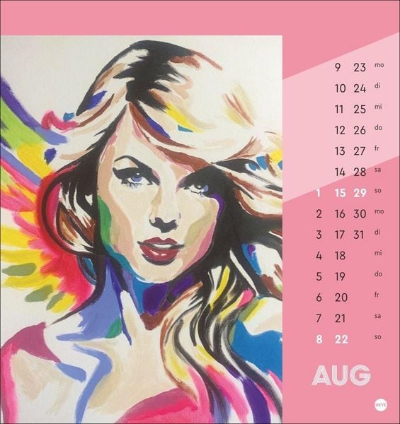 Produktbild: Taylor Postkartenkalender 2027
