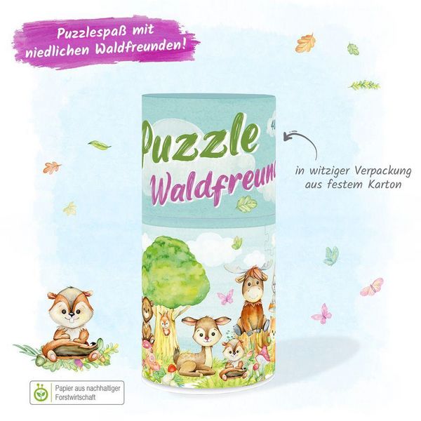 Produktbild: Tr&ouml;tsch Puzzle Waldfreunde