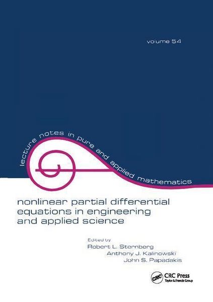 Produktbild: Nonlinear Partial Differential Equations in Engineering and
