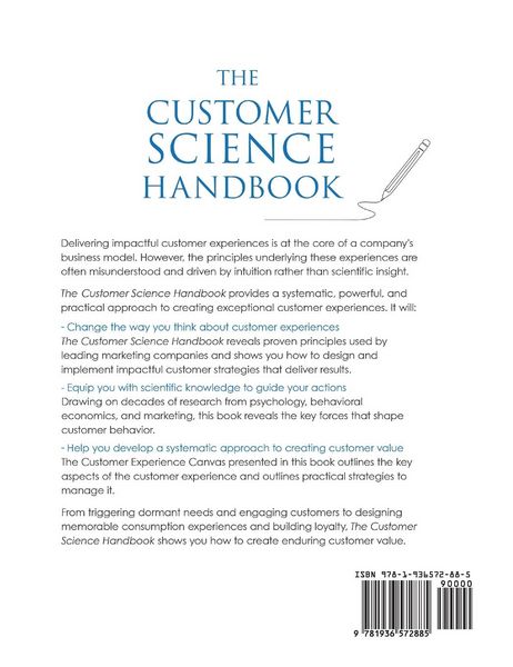 Produktbild: The Customer Science Handbook