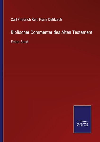 Produktbild: Biblischer Commentar des Alten Testament