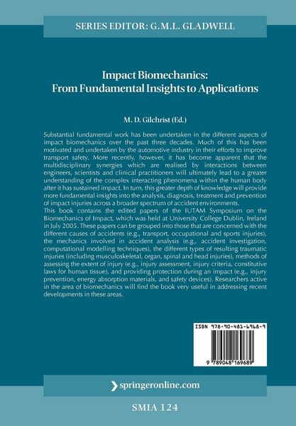 Produktbild: IUTAM Symposium on Impact Biomechanics: From Fundamental Insights to Applications