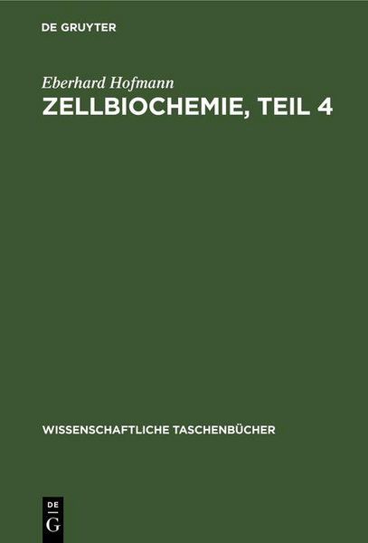 Produktbild: Zellbiochemie, Teil 4