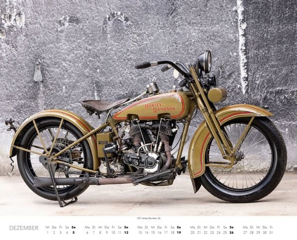 Produktbild: Best of Harley Davidson Kalender 2027