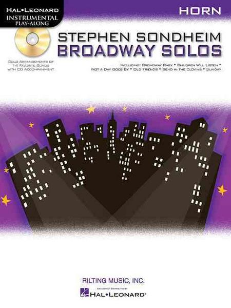 Produktbild: Stephen Sondheim - Broadway Solos