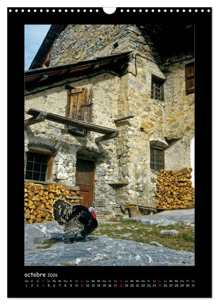 Produktbild: La vall&eacute;e de la Clar&eacute;e Hautes-Alpes (Calendrier mural 2026 DIN A3 horizontal), CALVENDO calendrier mensuel