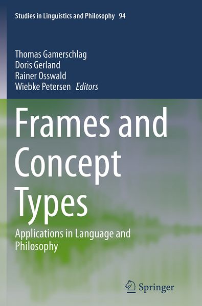 Produktbild: Frames and Concept Types