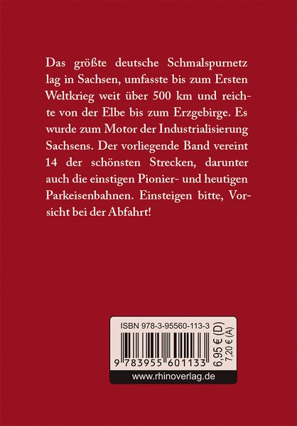 Produktbild: S&auml;chsische Schmalspurbahnen
