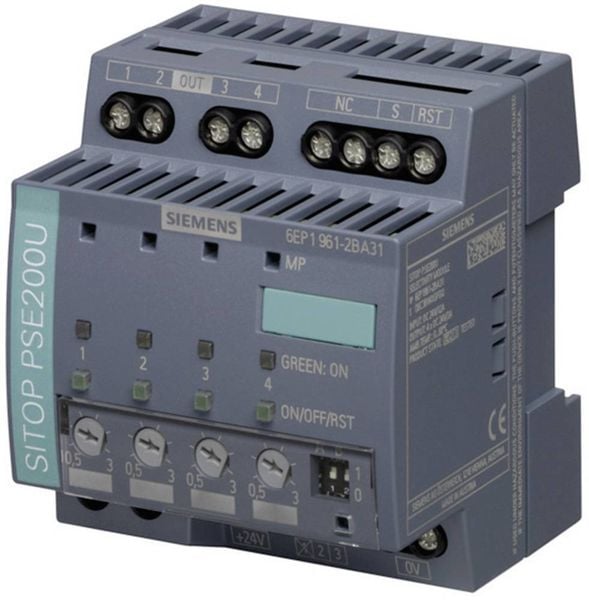 Siemens SITOP PSE200U 3A 6EP19612BA31 Selektivitätsmodul