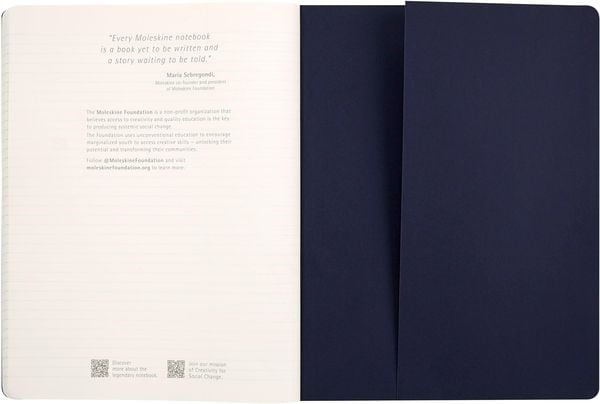 Produktbild: Moleskine Sakura Cahier, XL, weicher Einband, gemischt (liniert, blanko, punktiert)