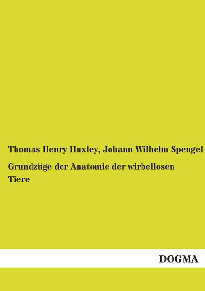 Produktbild: Grundz&uuml;ge der Anatomie der wirbellosen Tiere