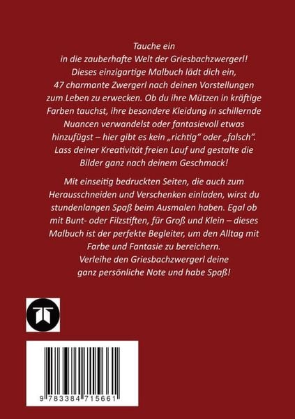 Produktbild: Male uns Griesbachzwergerl aus