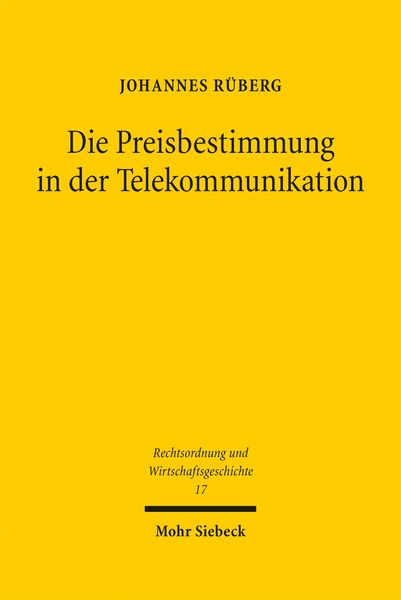 Produktbild: Die Preisbestimmung in der Telekommunikation