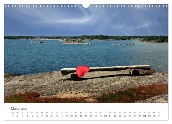 Produktbild: Meine Lieblingspl&auml;tze in S&uuml;dschweden (Wandkalender 2026 DIN A3 quer), CALVENDO Monatskalender