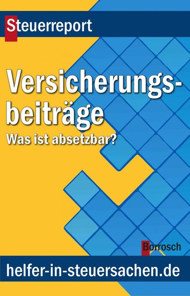 Produktbild: Versicherungsbeitr&auml;ge