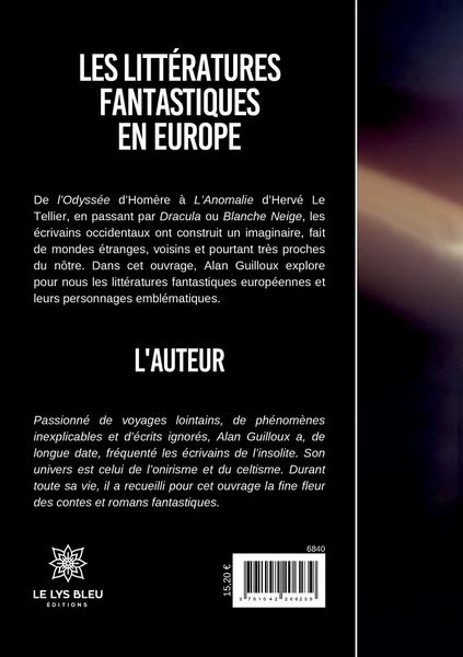 Produktbild: Alan Guilloux: Litt&eacute;ratures fantastiques en Europe