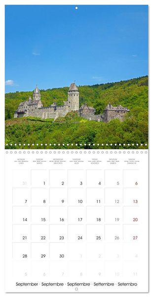 Produktbild: Romantic Castles and Palaces in Germany (Wall Calendar 2026 12 &times; 12 Inch) CALVENDO 12 Month Wall Calendar