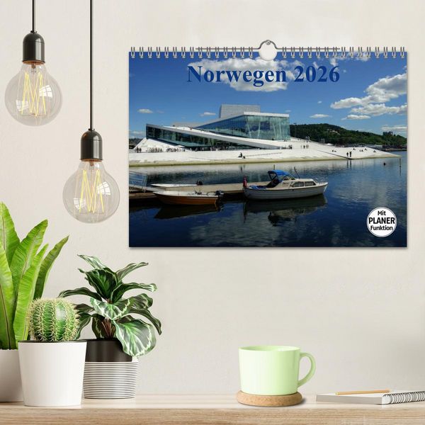 Produktbild: Norwegen und seine Sch&ouml;nheiten 2026 (Wandkalender 2026 DIN A4 quer), CALVENDO Monatskalender