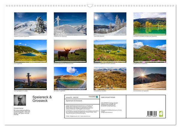 Produktbild: Speiereck & Grosseck (Wandkalender 2026 DIN A2 quer), CALVENDO Monatskalender