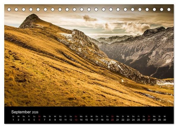Produktbild: Bergpixel "H&ouml;henrausch und Leidenschaft" (Tischkalender 2026 DIN A5 quer), CALVENDO Monatskalender