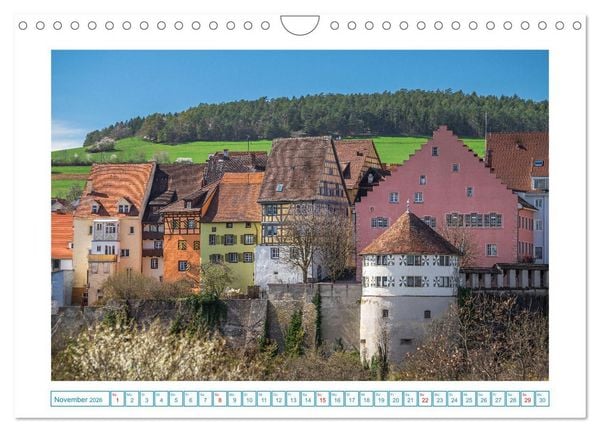 Produktbild: Engen - Malerische Kleinstadt im Hegau (Wandkalender 2026 DIN A4 quer), CALVENDO Monatskalender