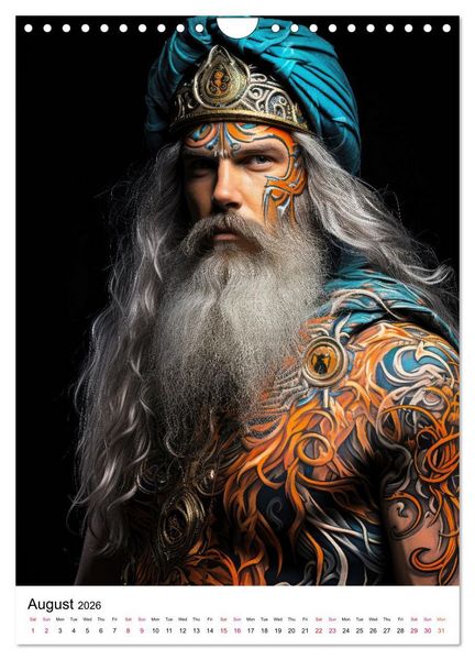Produktbild: Tattoo Tales (Wall Calendar 2026 DIN A4 portrait), CALVENDO 12 Month Wall Calendar