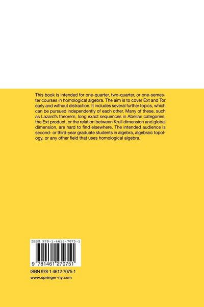 Produktbild: Basic Homological Algebra