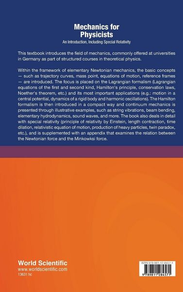 Produktbild: Mechanics For Physicists