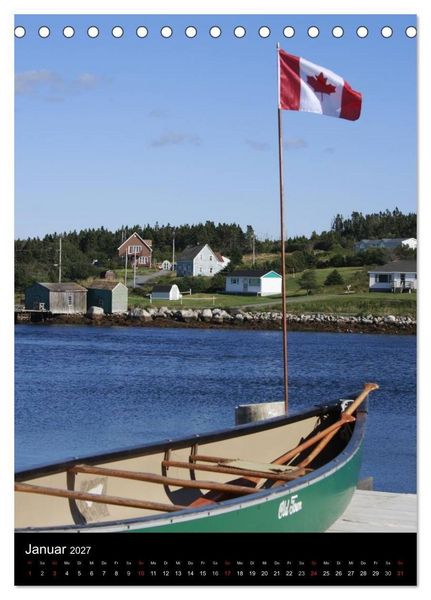Produktbild: Kanada - Die Provinz Nova Scotia (Tischkalender 2027 DIN A5 hoch), CALVENDO Monatskalender