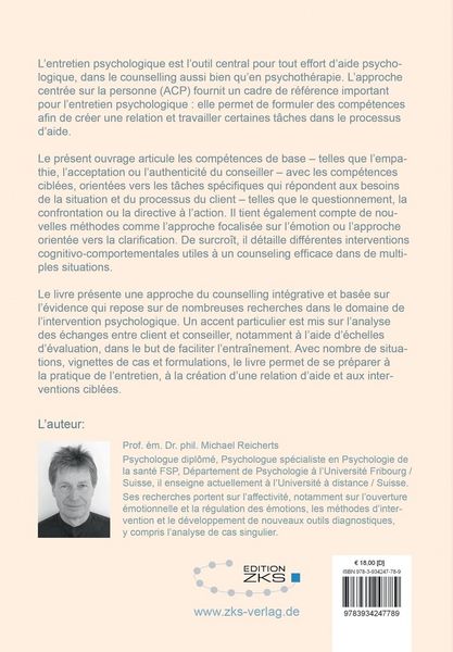 Produktbild: L&rsquo;entretien psychologique et le counselling