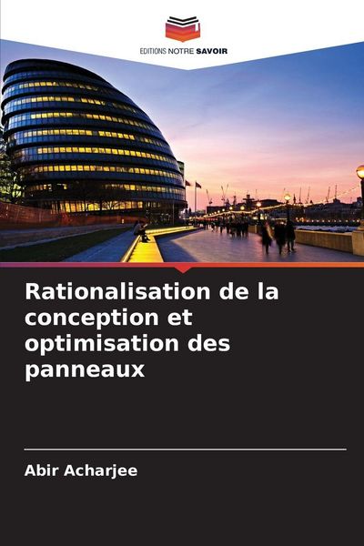 Produktbild: Rationalisation de la conception et optimisation des panneaux