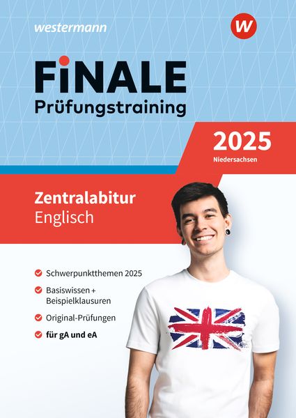 FiNALE Prüfungstraining Zentralabitur Niedersachsen. Englisch 2025