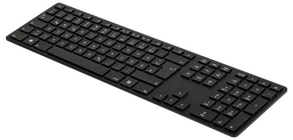 Produktbild: Matias FK418PCDCBB-DE Wireless USB-C&reg; Aluminum Keyboard Kabellos Tastatur Deutsch, QWERTZ Schwarz
