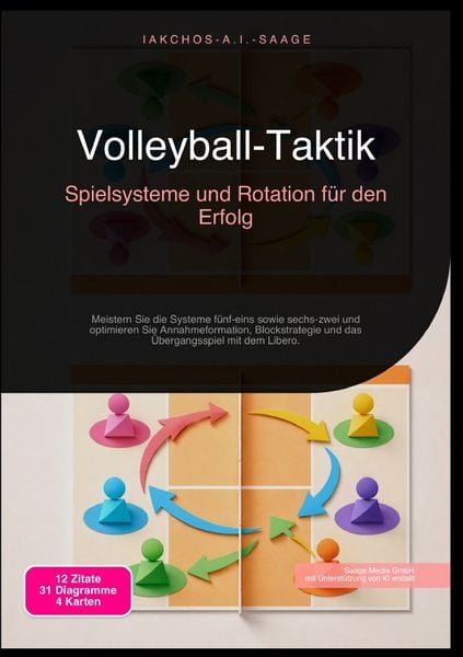 Produktbild: Volleyball-Taktik: Spielsysteme und Rotation f&uuml;r den Erfolg